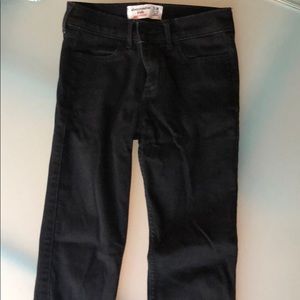 Abercrombie kids black jean